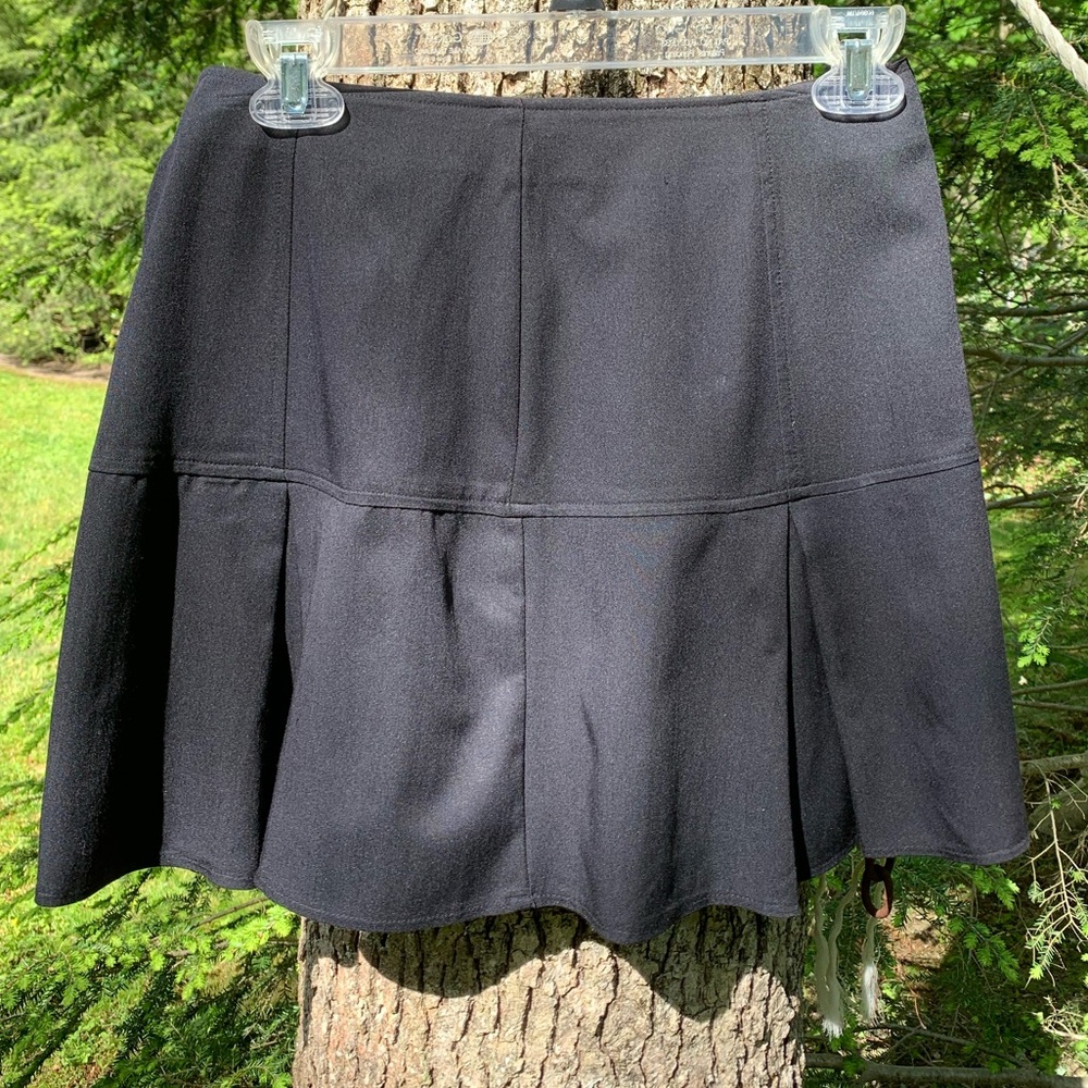 Vintage French Connection Blk School Girl Skirt 9